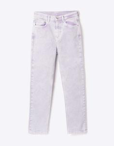 Сиреневые зауженные джинсы женские Gloria Jeans
