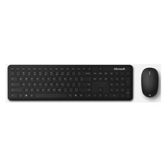Комплект (клавиатура+мышь) Microsoft Bluetooth Desktop, беспроводной, черный [qhg-00011]