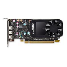 Видеокарты Видеокарта DELL NVIDIA Quadro P400 , NVIDIA Quadro P400, 2ГБ, GDDR5, Low Profile, oem [490-bdzy]