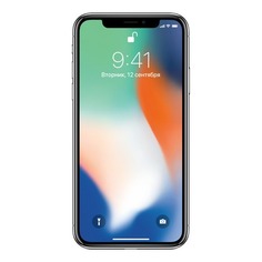 Смартфон CLEVERCEL APPLE iPhone X 256Gb (подержанный c гарантией), серебристый