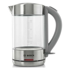 Чайник электрический Bosch TWK7090B, 2200Вт, нержавеющая сталь