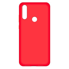 Чехол (клип-кейс) BORASCO Soft Touch, для Huawei P30 Lite/Honor 20s/20 Lite, красный [38479]