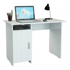 Стол компьютерный МАСТЕР Милан-8 (0120), ЛДСП, белый Master