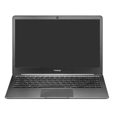 Ноутбук PRESTIGIO SmartBook 141S, 14.1", IPS, Intel Celeron N3350 1.1ГГц, 3ГБ, 32ГБ eMMC, Intel HD Graphics 500, Linux, I0PSB141S01ZFPDGCIS120, темно-серый