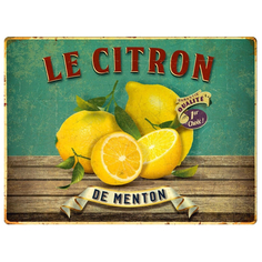 Набор подставок Top Art Studio Лимоны Ментона 40x29см Топ арт студио