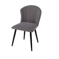 Стул Dikline 210 микровелюр v11 серый