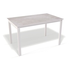 Стол Kenner e1100. Белый/цемент