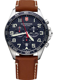 Швейцарские наручные мужские часы Victorinox Swiss Army 241854. Коллекция Fieldforce Chrono