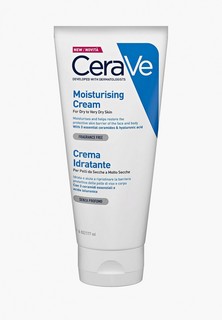 Крем для тела CeraVe увлажняющий для сухой и очень сухой кожи , 177 мл