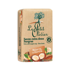 Мыло нежное питательное с маслом Карите (Ши) LE Petit Olivier