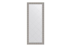 Зеркало напольное в раме с гравировкой Чеканка серебряная Evoform