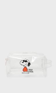 Stradivarius Косметичка Snoopy Женская Коллекция Черный 103