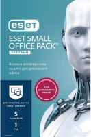 Антивирус ESET Small Office Pack Базовый на 5 ПК