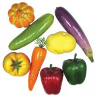 Игровой набор ТИЛИБОМ Овощи, 8 предметов (Т80316)