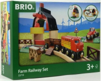 Игровой набор 1toy Brio "Железная дорога с фермой" (33719)