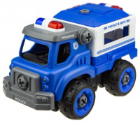 Радиоуправляемая машина 1toy Экстренные службы: Полицейский грузовик, 18 см (Т16962)