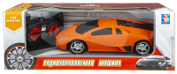 Радиоуправляемая машина 1toy Спортавто: легковой, 20 см, оранжевый (Т13853)