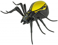 Интерактивная игрушка 1toy RoboLife: Робо-паук, чёрный/жёлтый (Т16716)