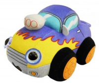 Мягкая игрушка 1toy Дразнюка-Биби: Автомобильчик, 15 см (Т12047)