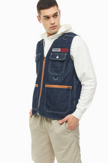Жилет DM0DM07958 1BJ work dk bl rig Tommy Jeans