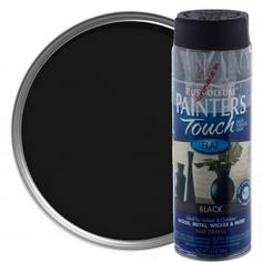 Краска аэрозольная Paint Touch матовая цвет чёрный 340 г Rust Oleum