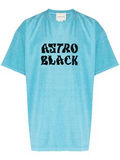 Nicholas Daley футболка Astro Black с круглым вырезом
