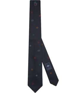 Gucci галстук с вышивкой