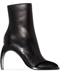 Ann Demeulemeester ботильоны на скульптурном каблуке