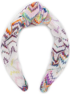 Missoni ободок с абстрактным узором