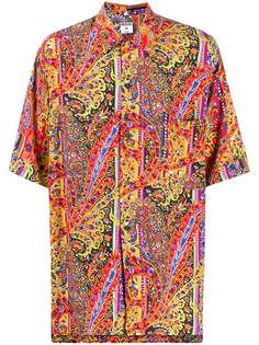 Moschino Pre-Owned рубашка с принтом пейсли 2000-х годов