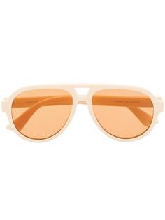 Gucci Eyewear солнцезащитные очки-авиаторы с логотипом