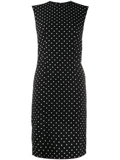 Haider Ackermann платье-трапеция в горох