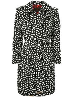 Louis Vuitton тренч в горох из коллаборации с Yayoi Kusama pre-owned