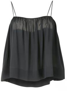 The Row расклешенный топ на бретелях