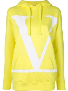 Valentino худи с логотипом VLogo