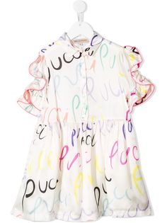 Emilio Pucci Junior платье Pucci Pucci с логотипом