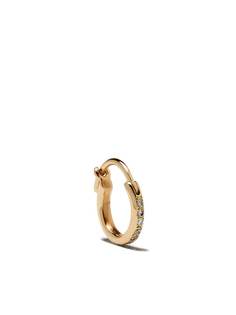 Ileana Makri единичная серьга-кольцо из розового золота с бриллиантами