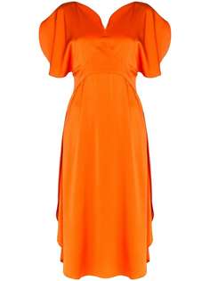 Stella McCartney платье миди со сборками