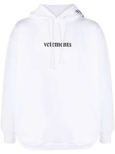 Vetements худи с логотипом