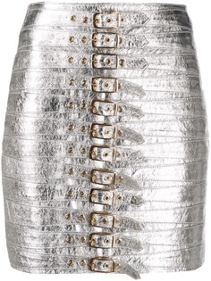 Manokhi юбка-карандаш с эффектом металлик
