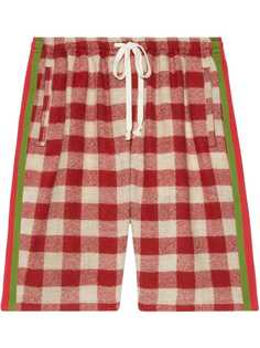 Gucci шорты в клетку