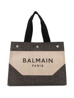 Balmain сумка-шопер с логотипом