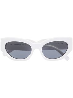 Versace Eyewear солнцезащитные очки в оправе кошачий глаз