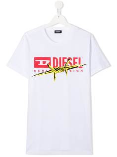 Diesel Kids футболка с принтом