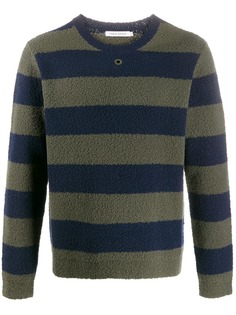 Craig Green полосатый джемпер с люверсом