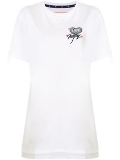 BAPY BY *A BATHING APE® футболка с вышитым логотипом и короткими рукавами