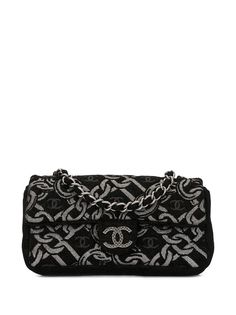 Chanel Pre-Owned сумка на плечо 2006-го года с узором