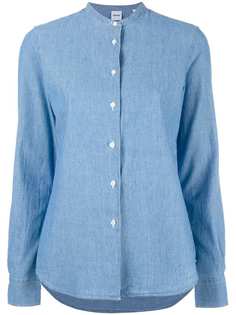 Aspesi рубашка с воротником-стойка