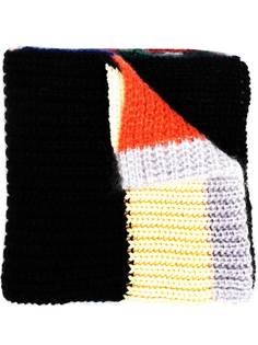 Marni шарф в стиле колор-блок