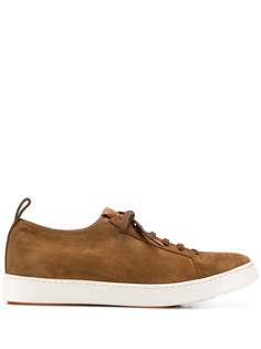 Santoni кеды на шнуровке